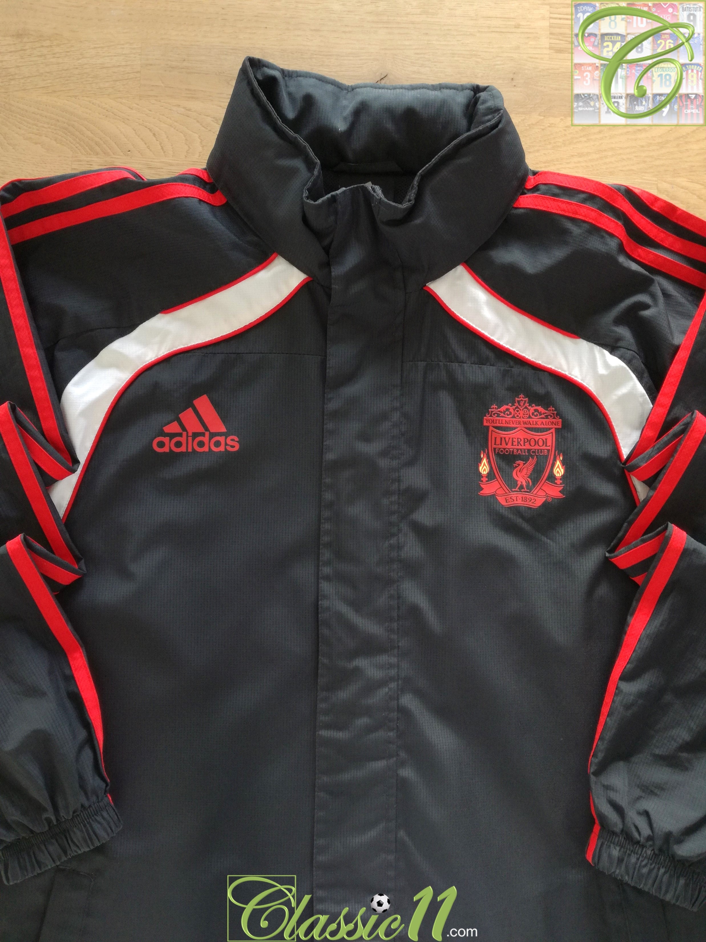 Adidas Liverpool 2010/2011 Training Jacket Vintage