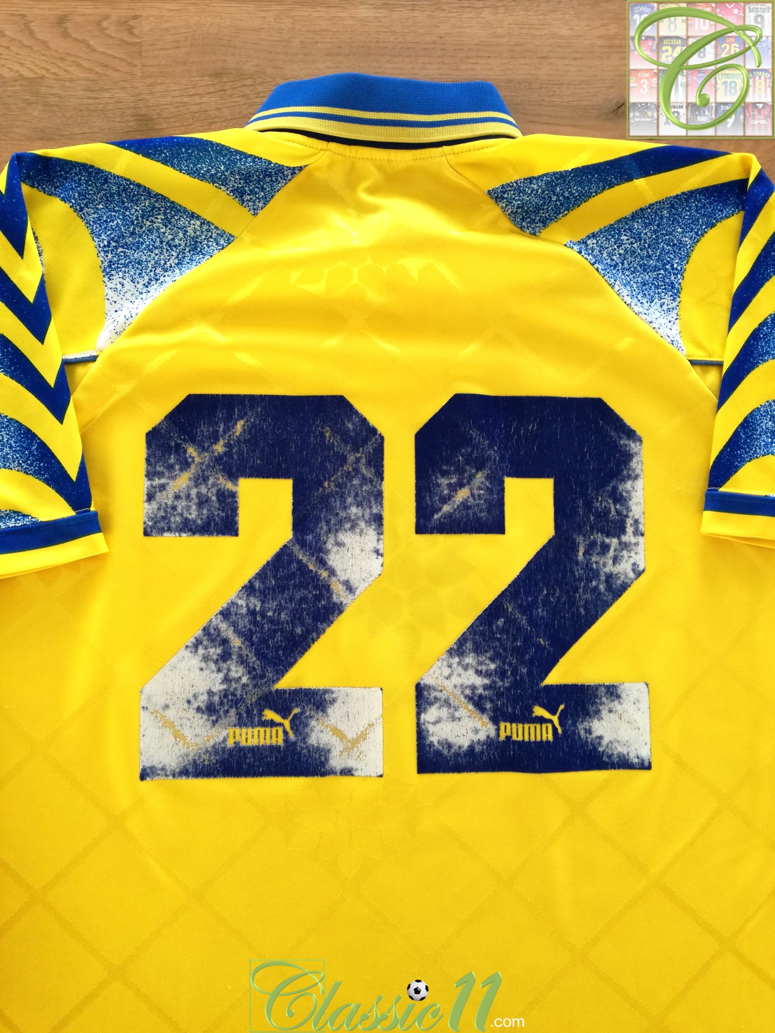 1995/96 Parma 3rd Football Shirt #22 (XL)