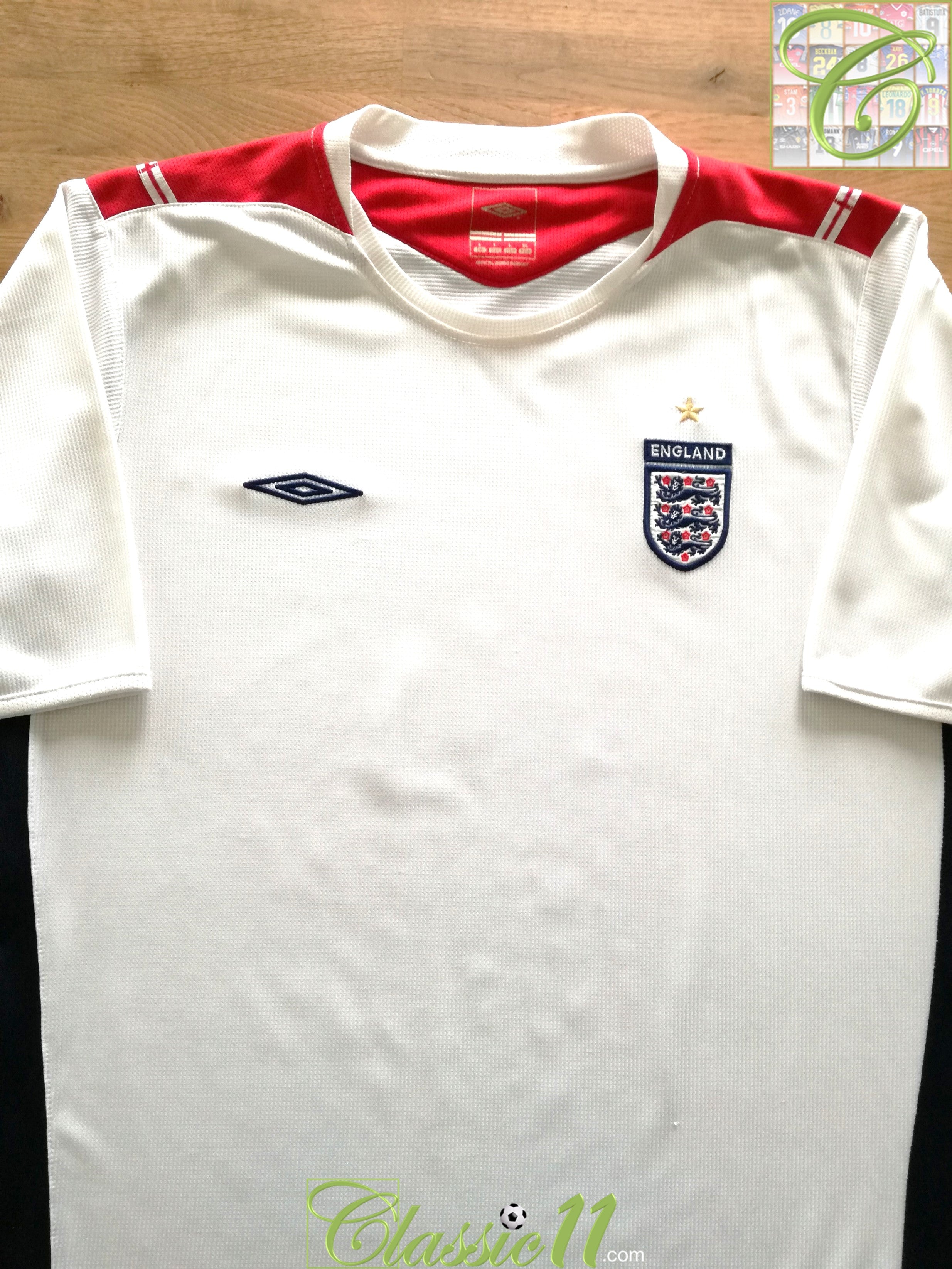 2004 England Football Training Shirt (L)