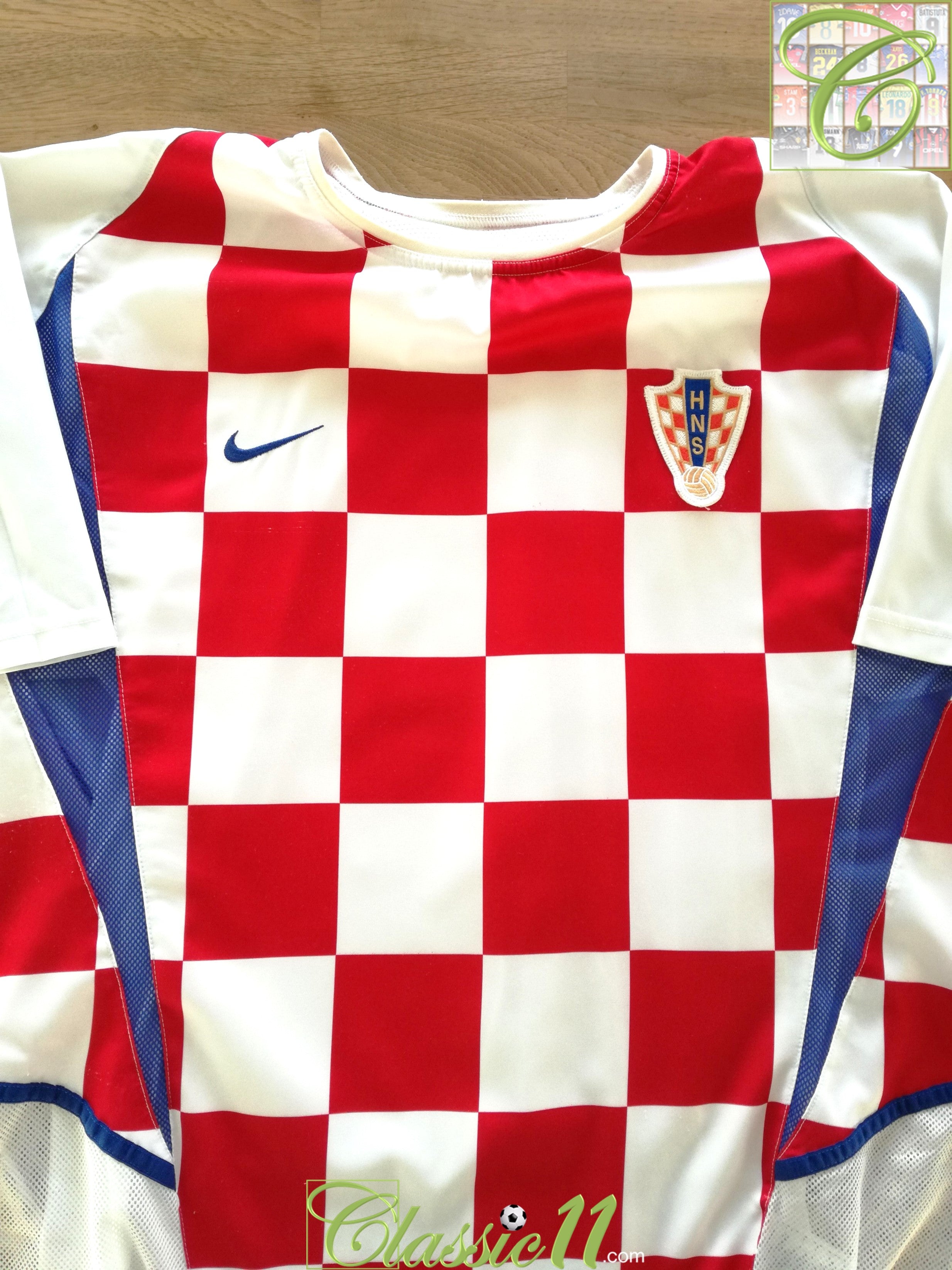 2002/03 Croatia Home Player Issue Football Shirt (L)