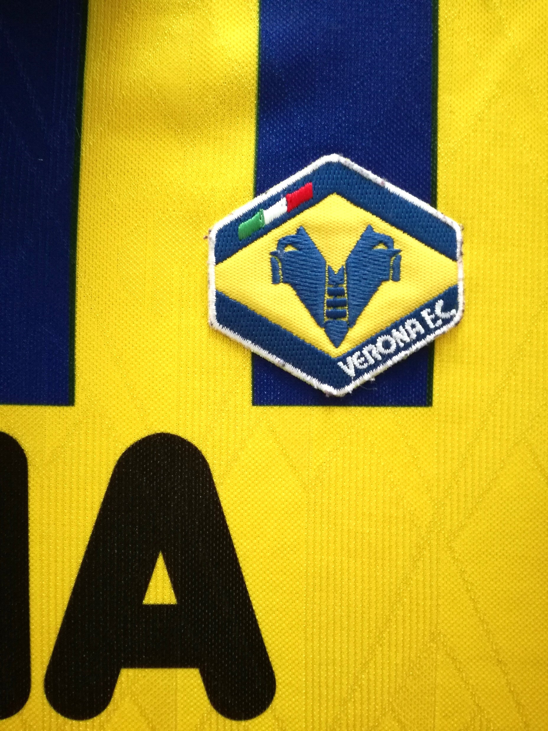 1991/92 Hellas Verona Home Football Shirt #7 (XL)