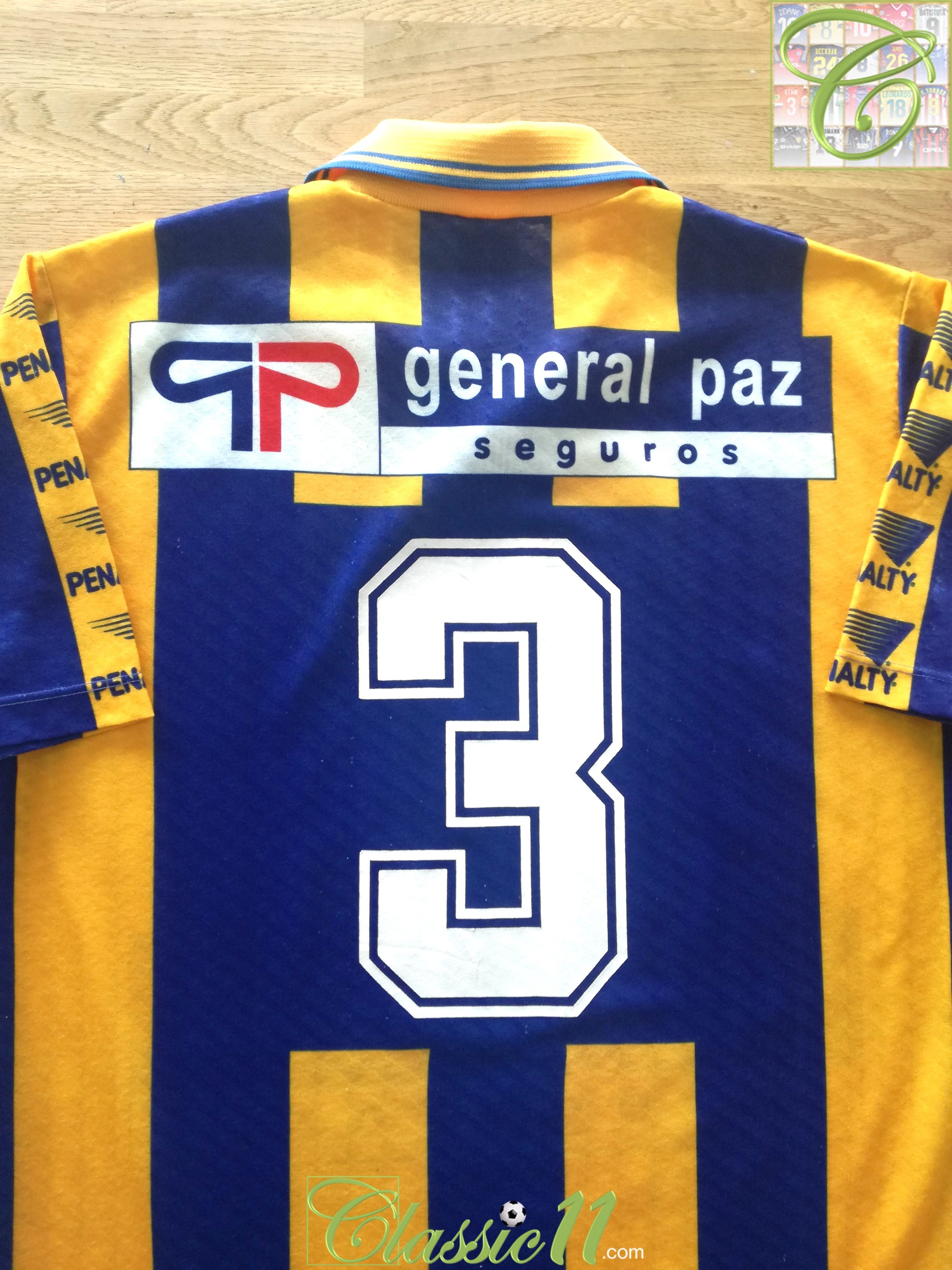 1994/95 Rosario Central Home Football Shirt #3 (M)