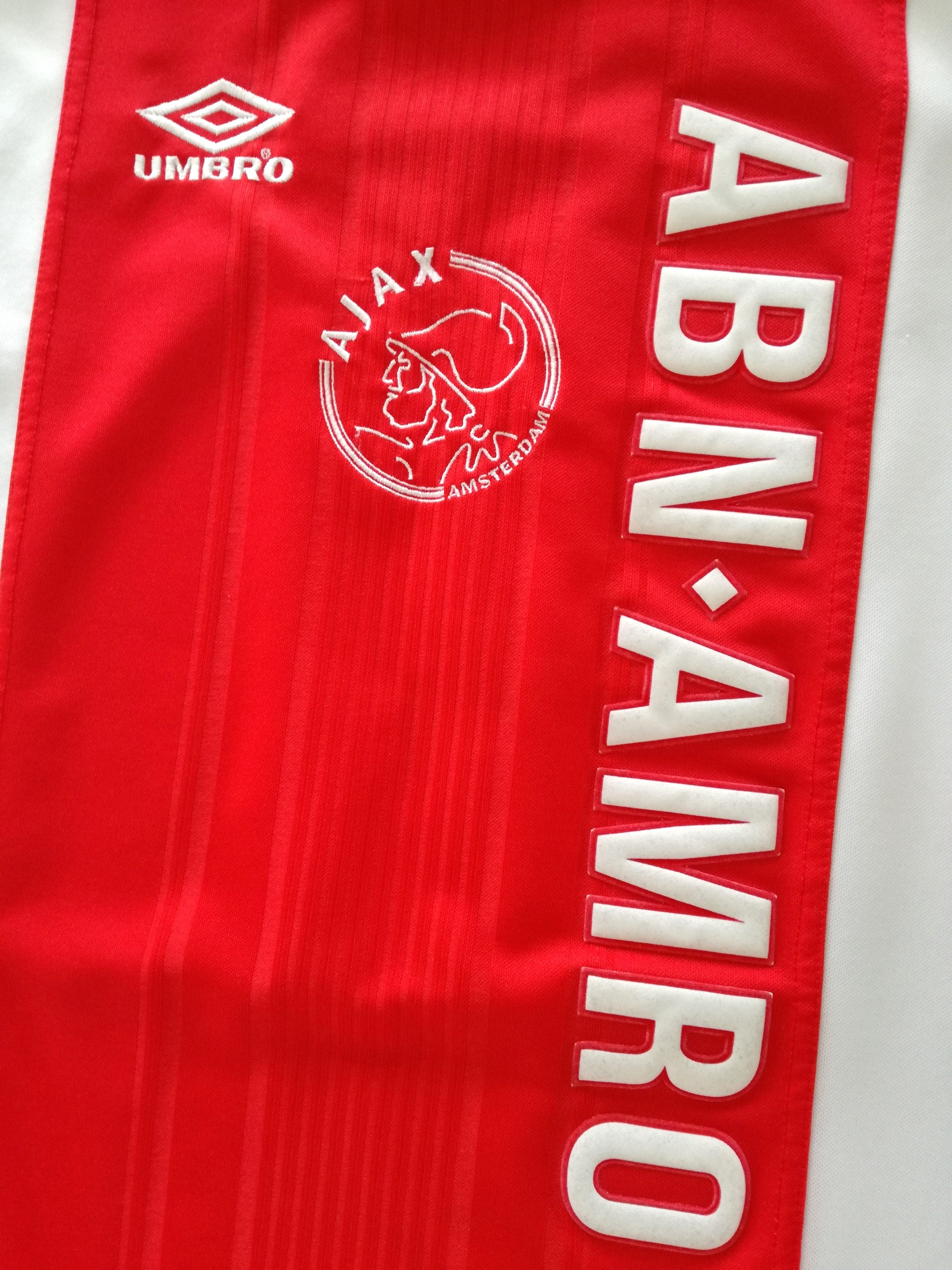 1999/00 Ajax Home Football Shirt Machlas #9 (XXL)