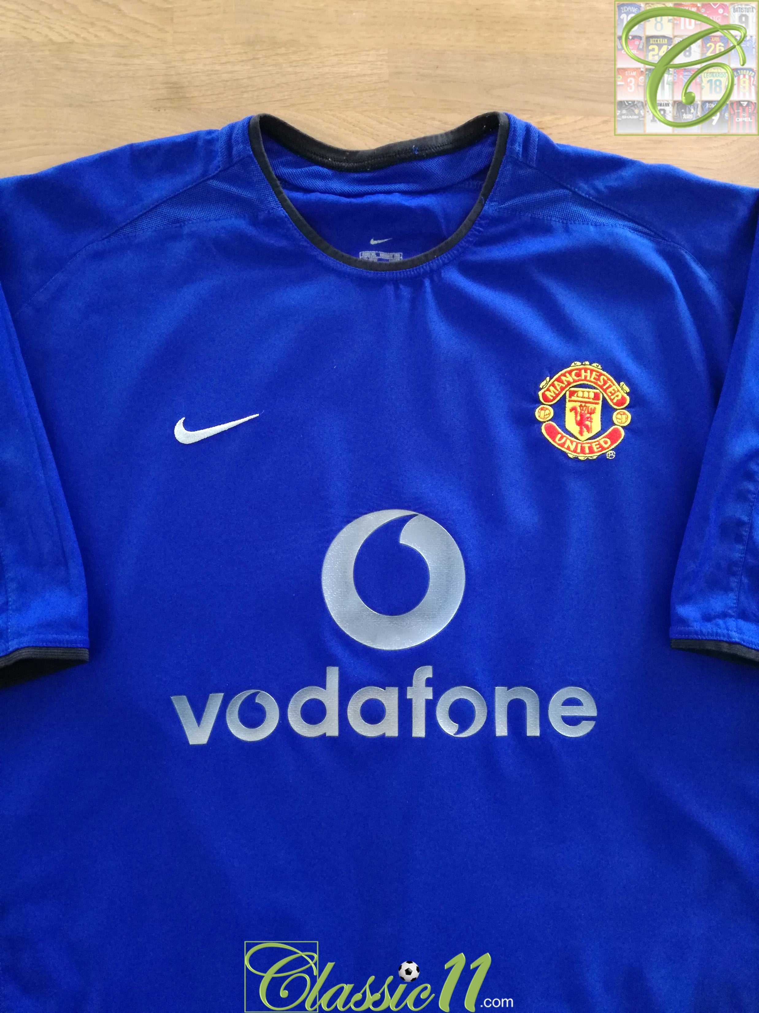 2002/03 Man Utd 3rd Football Shirt / Old Nike Vintage Soccer 