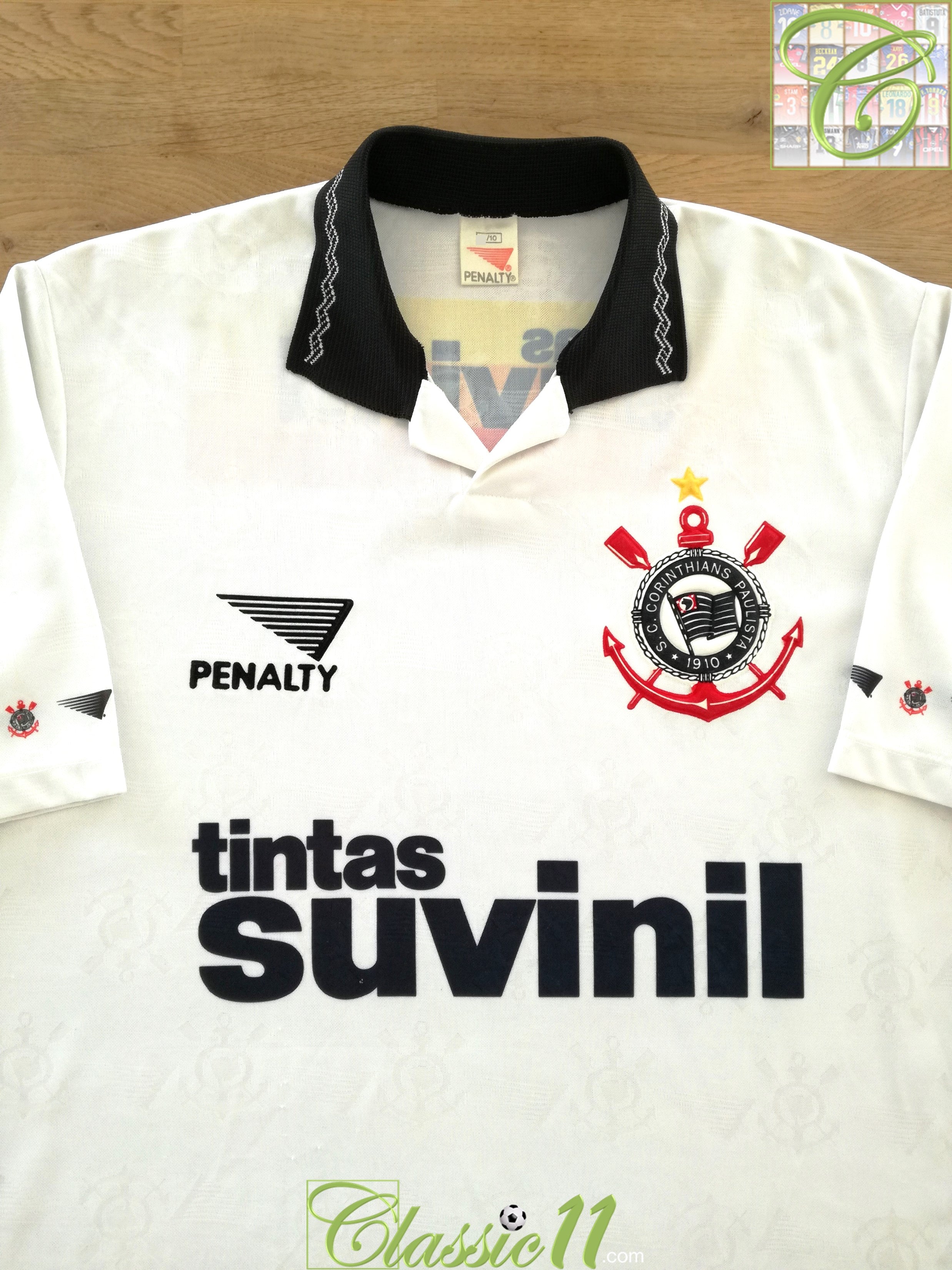 1995 Corinthians Home Football Shirt (L)