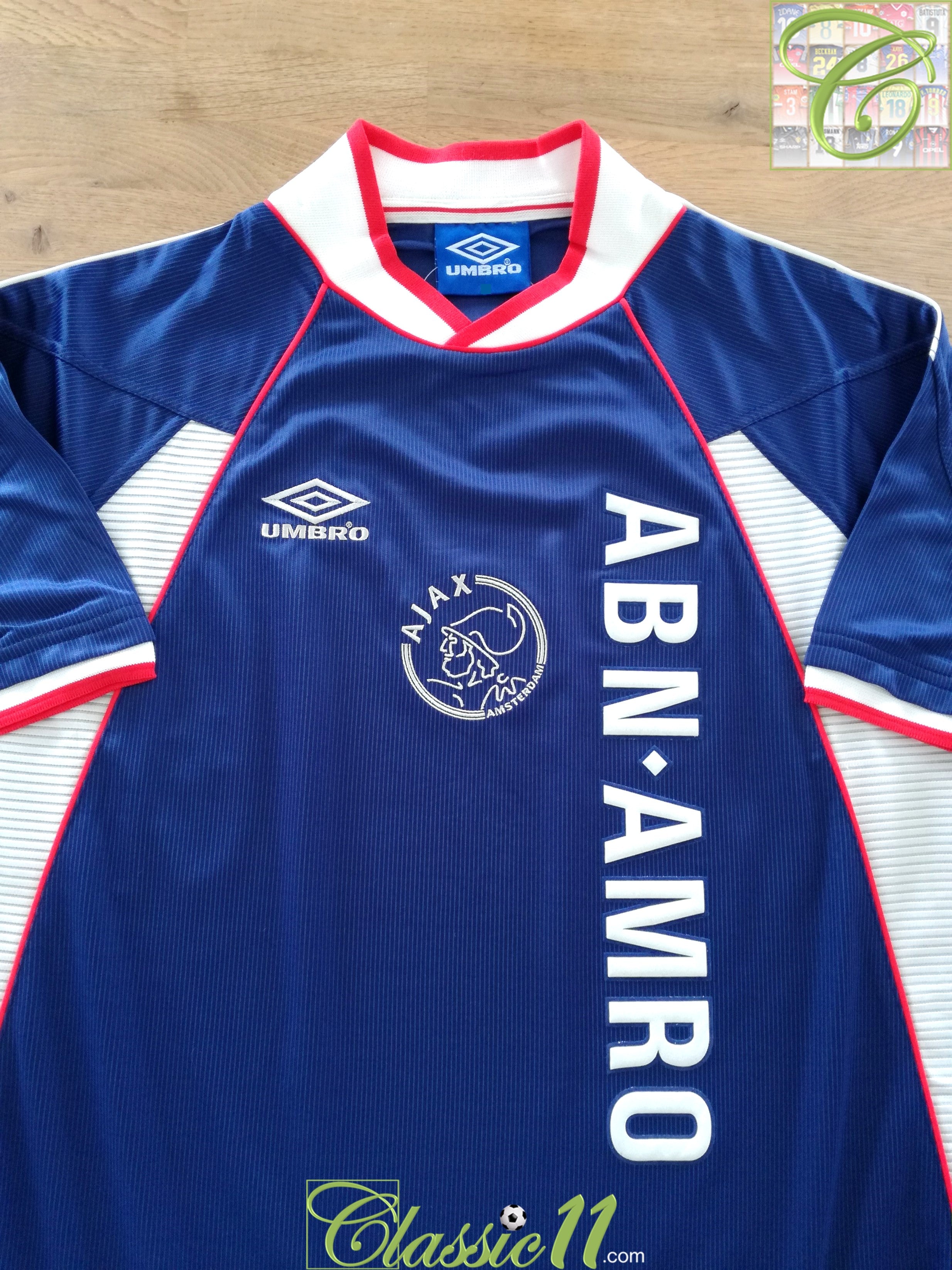 1999/00 Ajax Away Football Shirt (L)