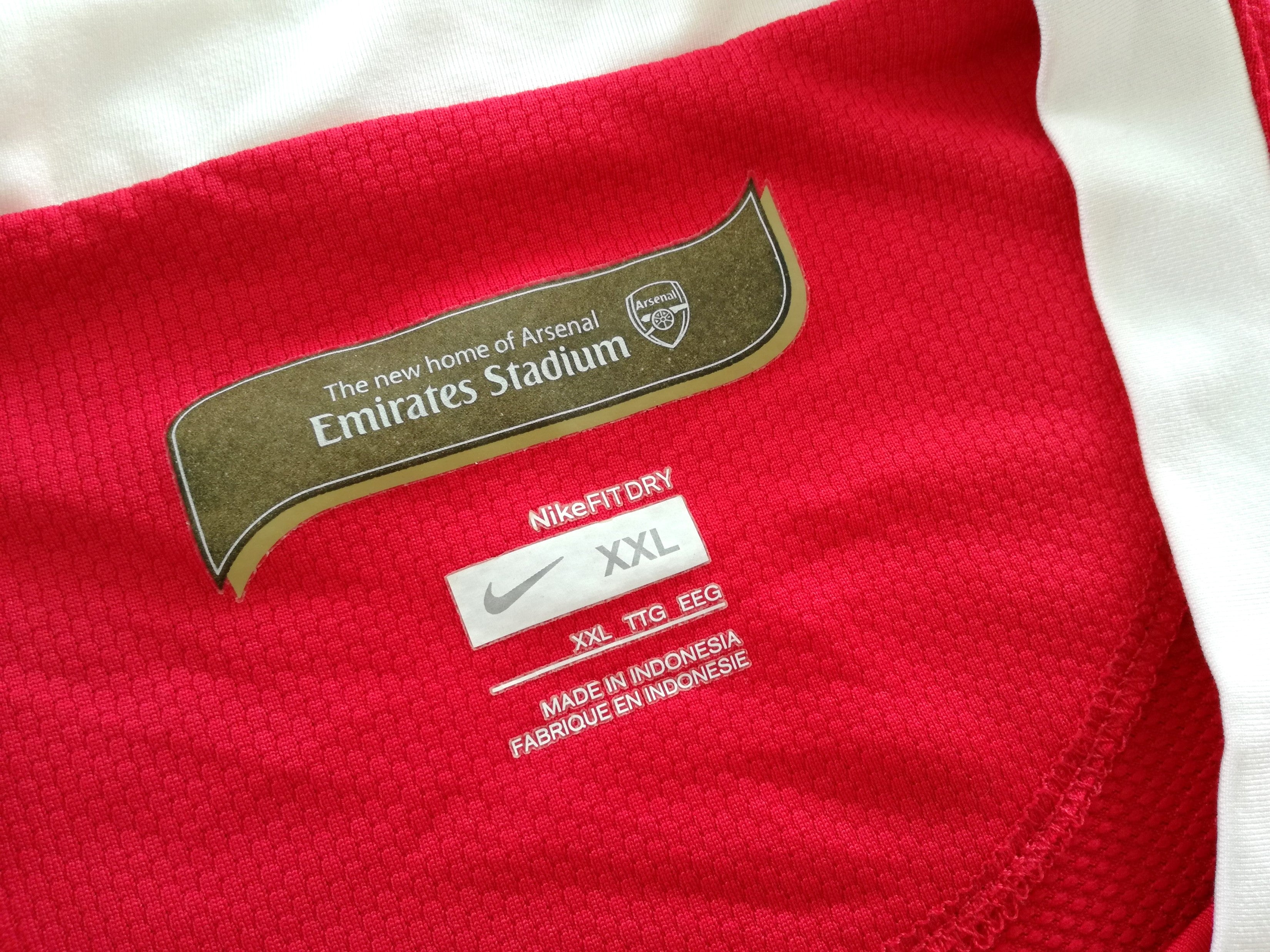 2006/07 Arsenal Home Football Shirt (XXL)