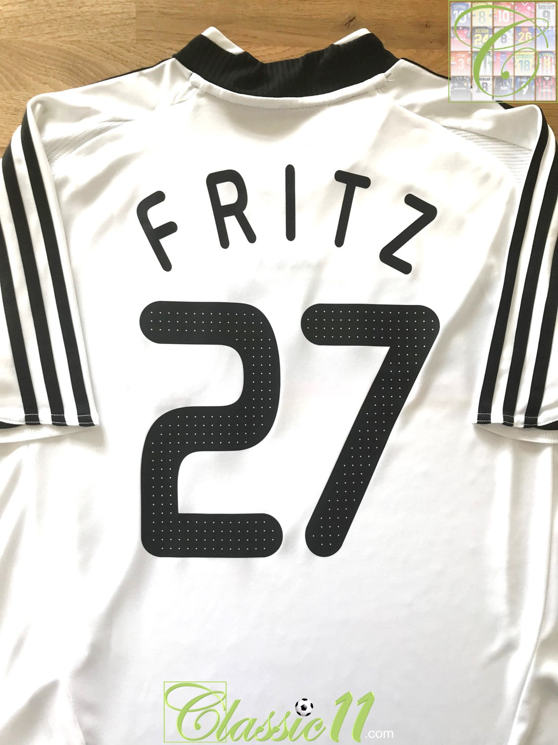 2008/09 Germany Home Football Shirt Fritz #27 (Y)