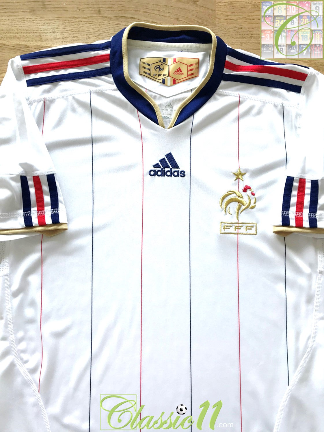 2009/10 France Away Football Shirt (XL)