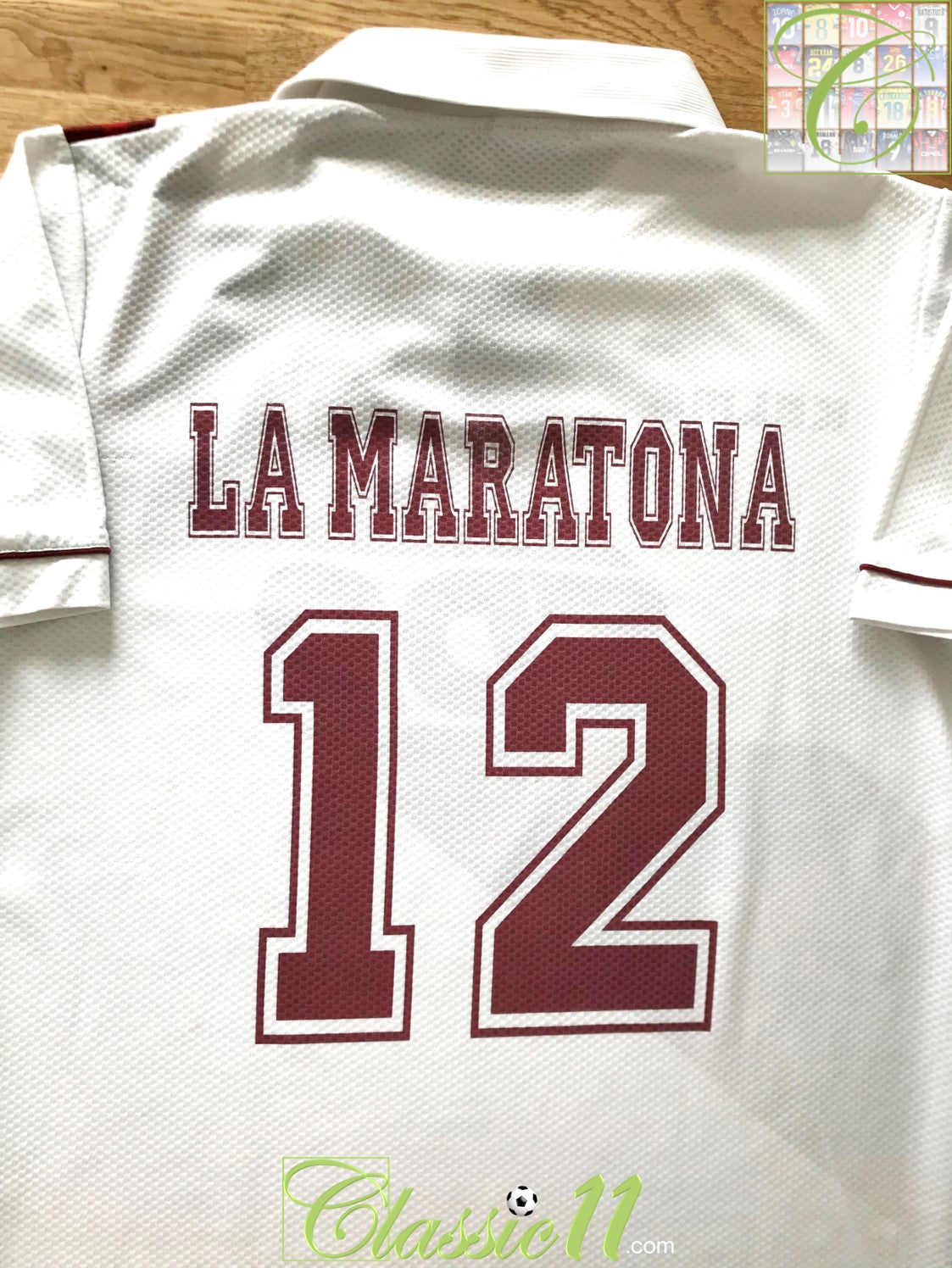 1998/99 Torino Away Football Shirt La Maratona #12 (L)