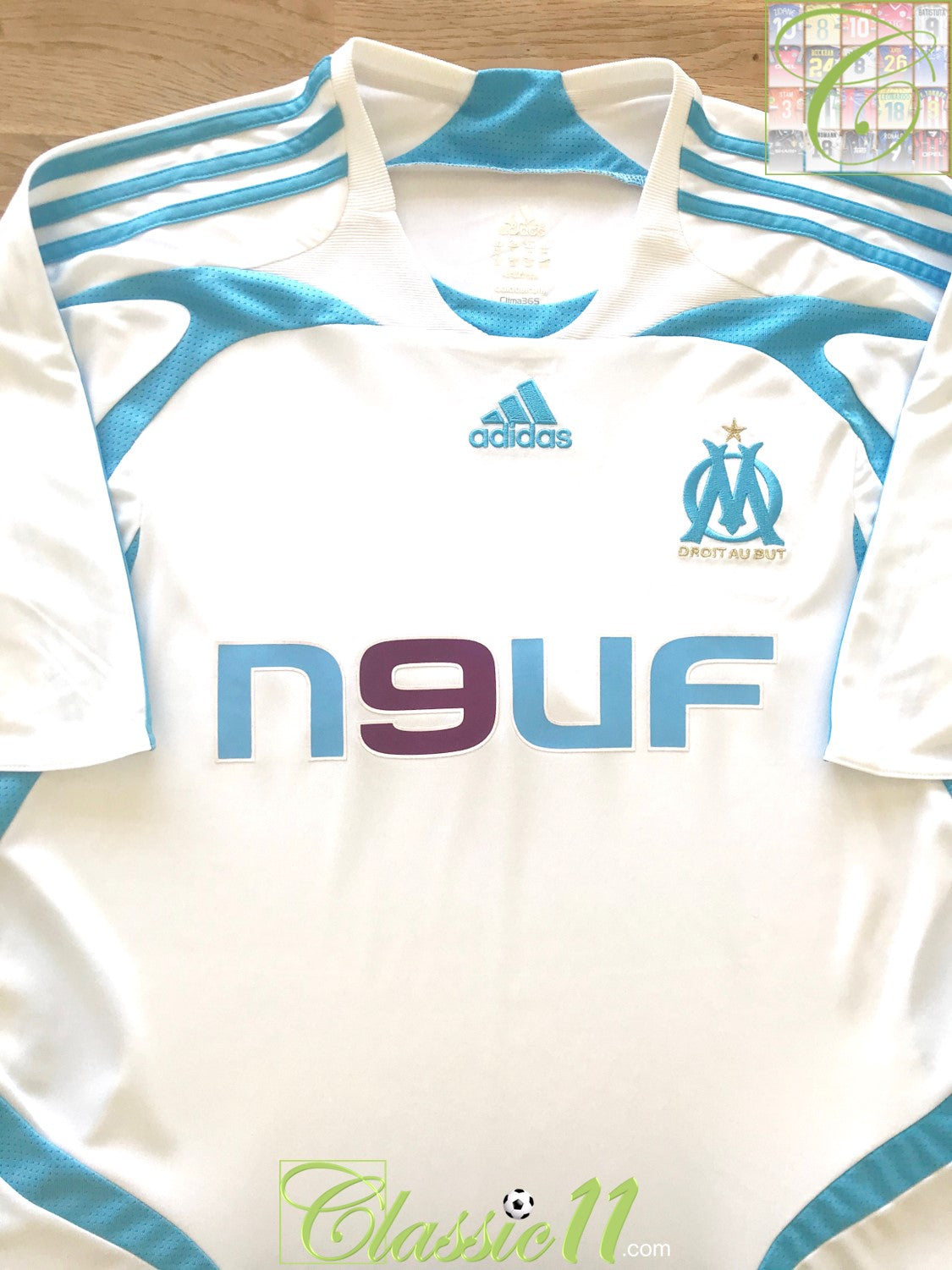 2007/08 Marseille Home Football Shirt (B)