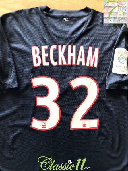 beckham psg jersey