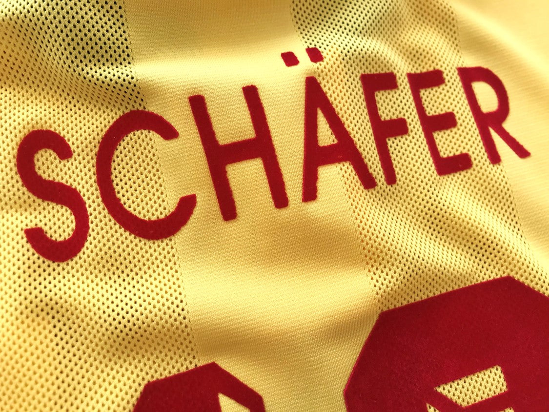 1995/96 Stuttgart 3rd Football Shirt SchÃ¤fer #13 (XL)