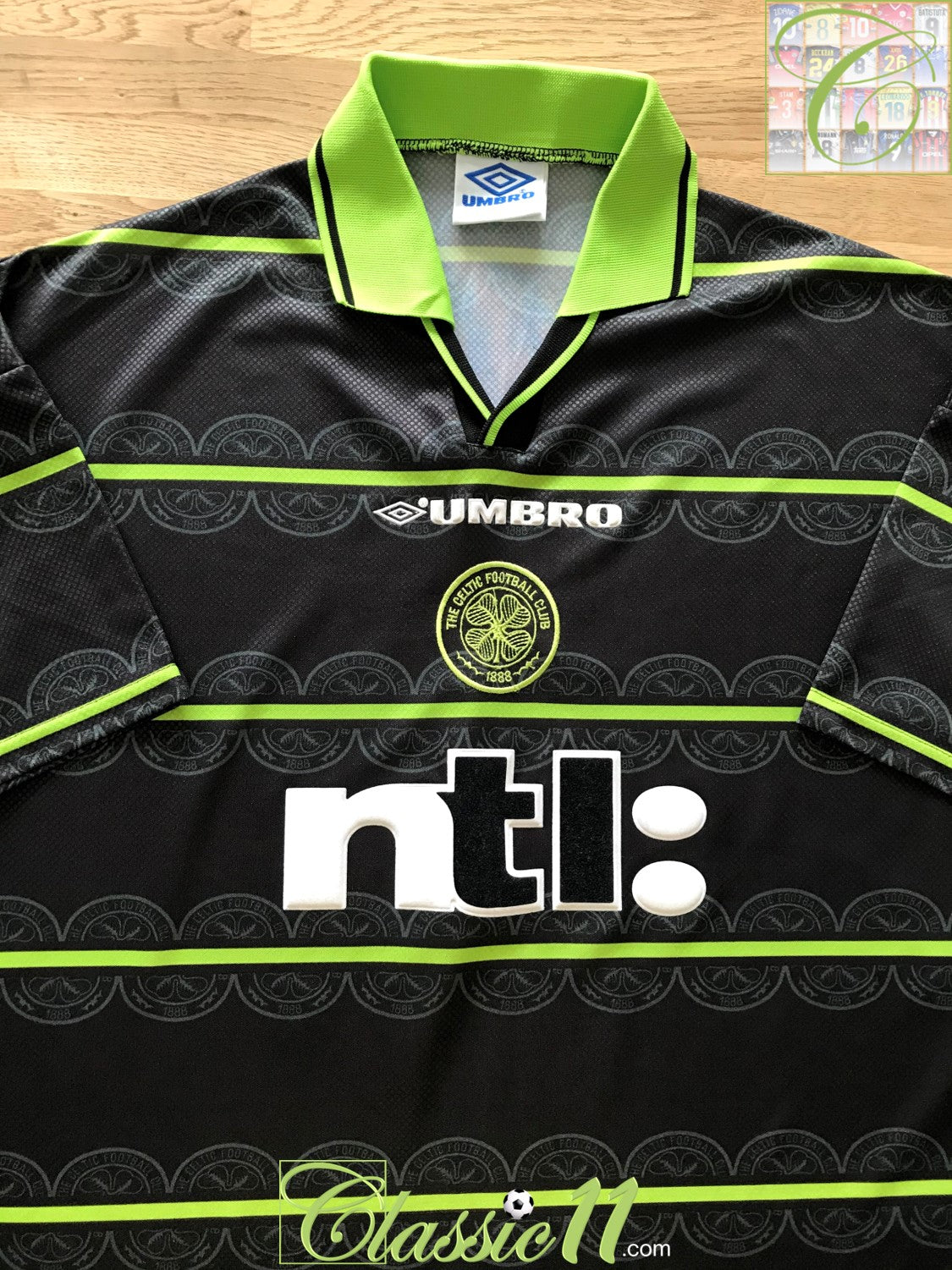 Retro Celtic Away Football Shirt 98/99 - SoccerLord