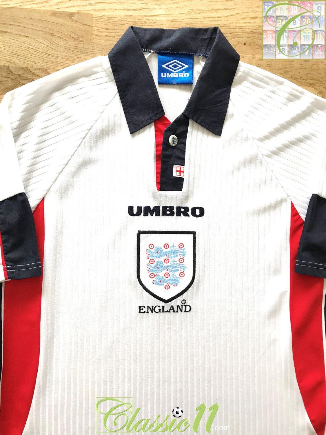 1997/98 England Home Football Shirt (XL)