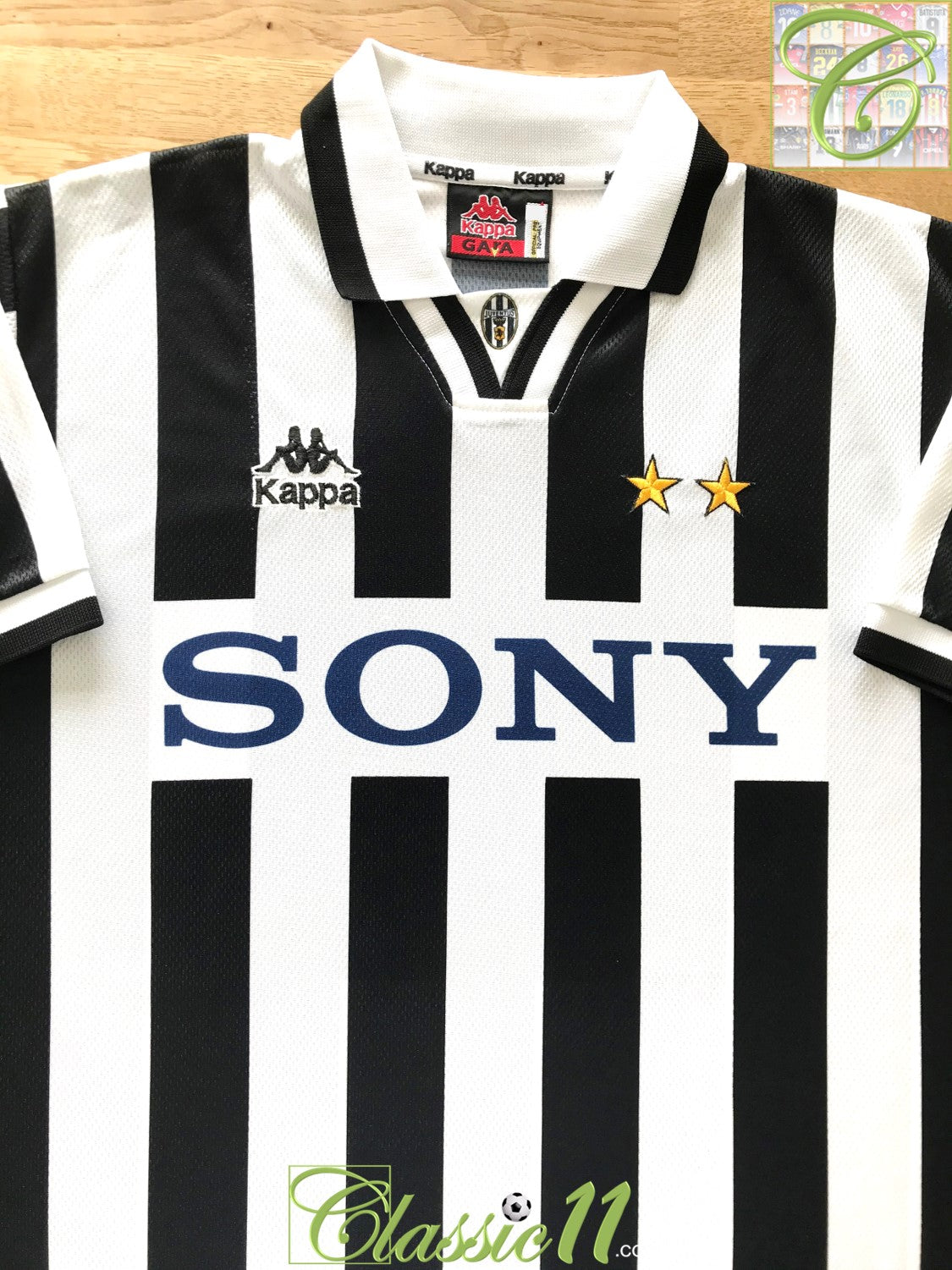 1995/96 Juventus Home Football Shirt (L)