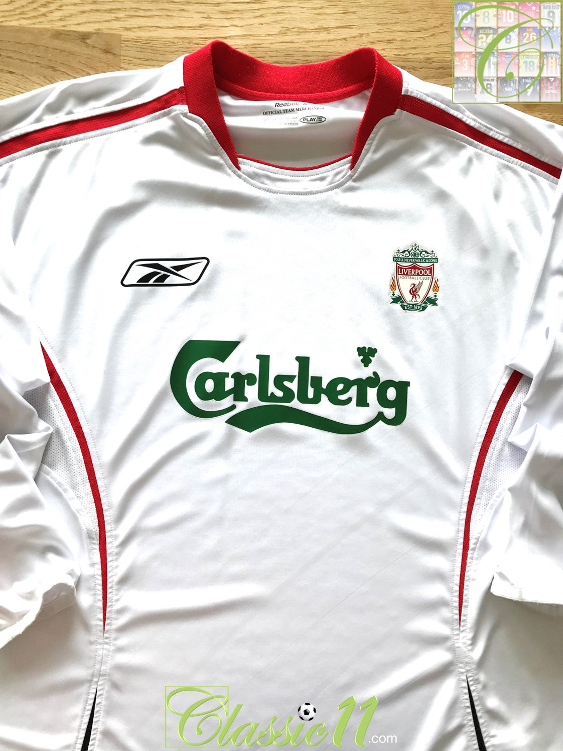Ekspert sløring Indien 2005/06 Liverpool Away Football Shirt / Vintage Reebok Soccer Jersey |  Classic Football Shirts