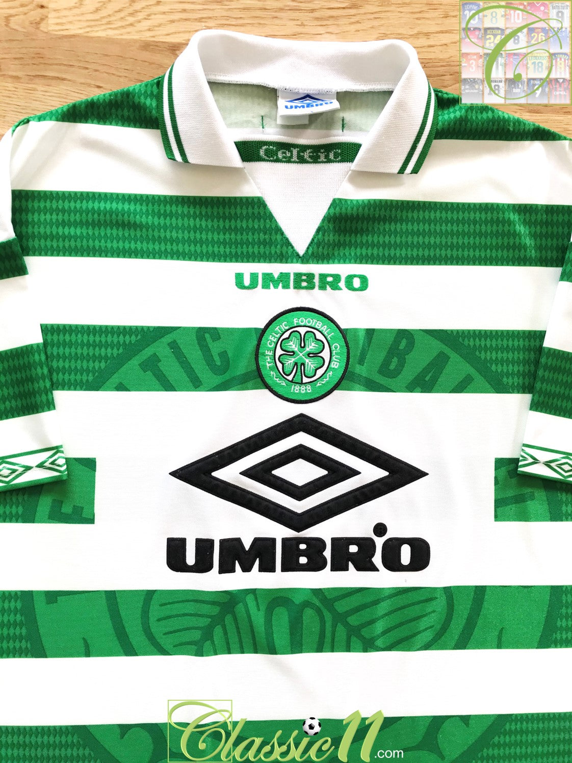 1997/98 Celtic Home Football Shirt (XL)