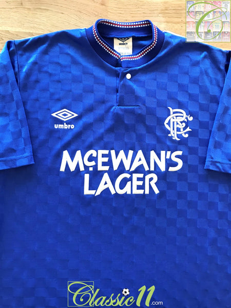 glasgow rangers home shirt