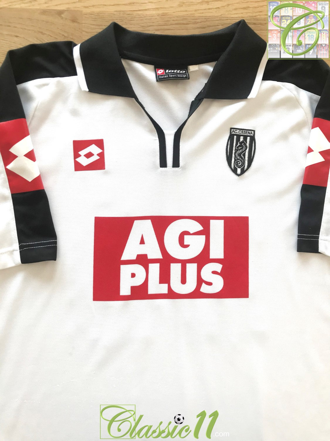 2004/05 AC Cesena Home Football Shirt #25 (XL)