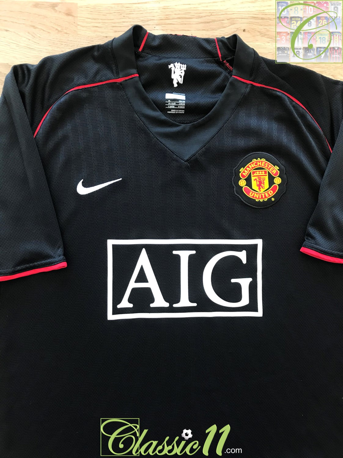 2007/08 Man Utd Away Football Shirt (XL)