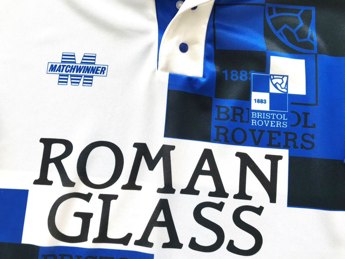 1993/94 Bristol Rovers Home Football Shirt (L)