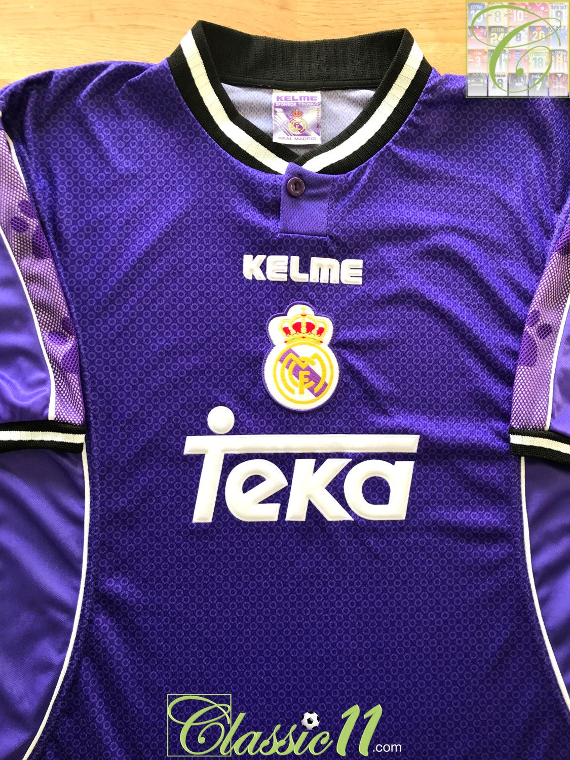 1997/98 Real Madrid Away La Liga Football Shirt / Kelme Soccer 