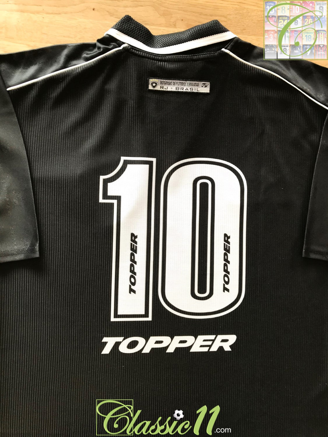 1999 Botafogo 3rd Football Shirt #10 (L)