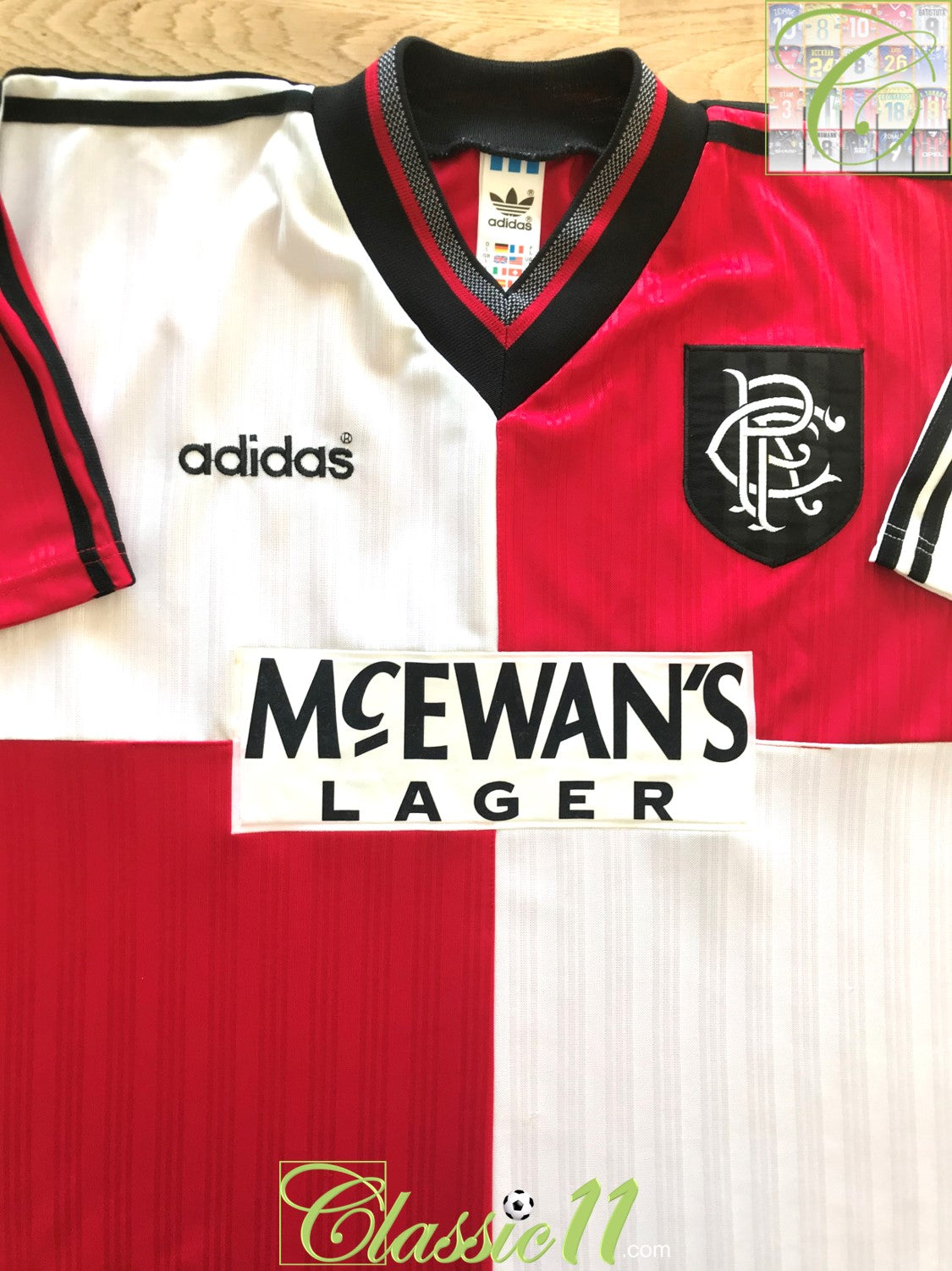 rangers 96 shirt