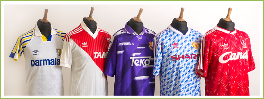 vintage soccer kits