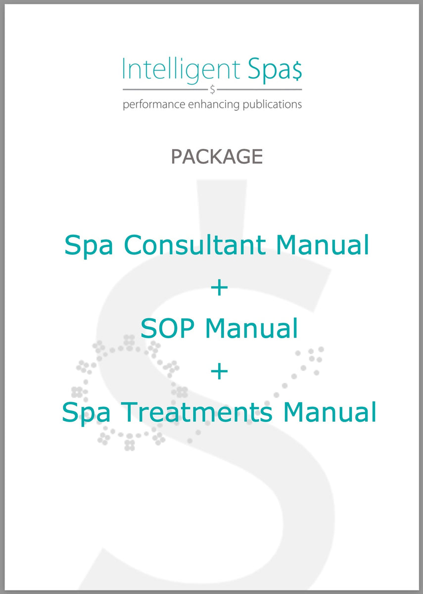 Package Spa Consultant Toolkit Package 3 Manuals Intelligent Spas Pte Ltd