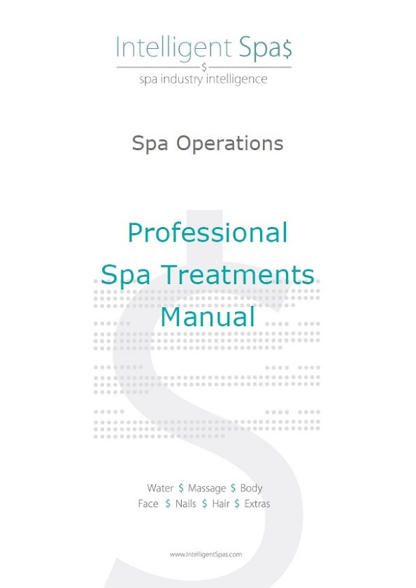 Spa Operations And Treatments Manuals Package Intelligent Spas Pte Ltd
