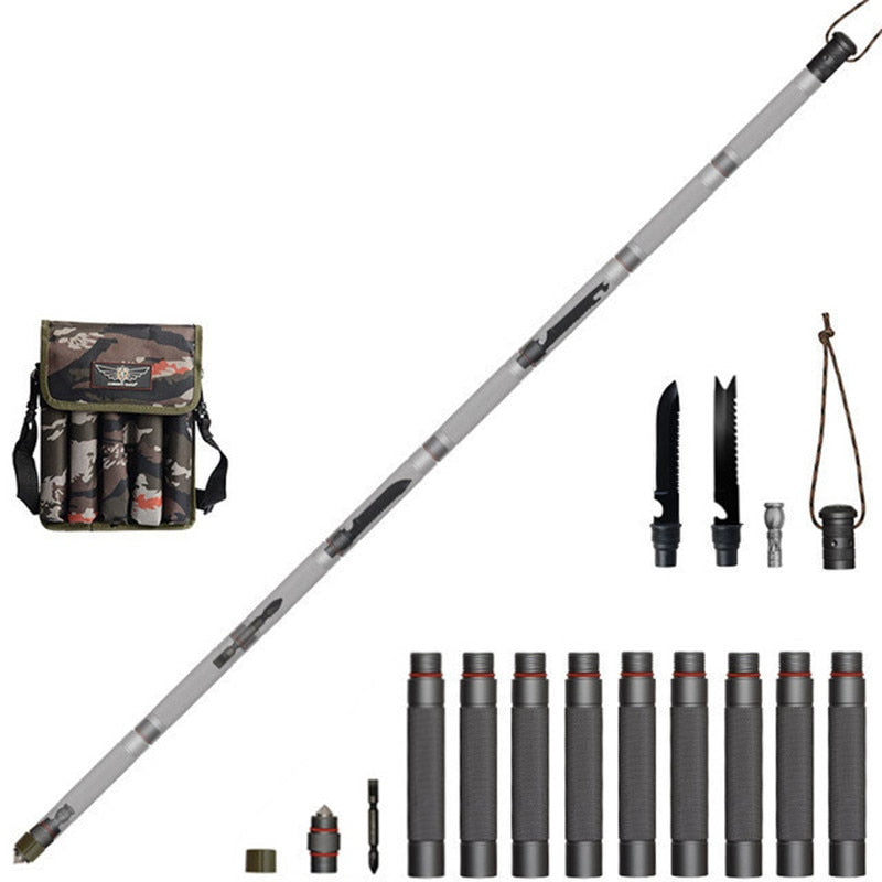 survival trekking pole