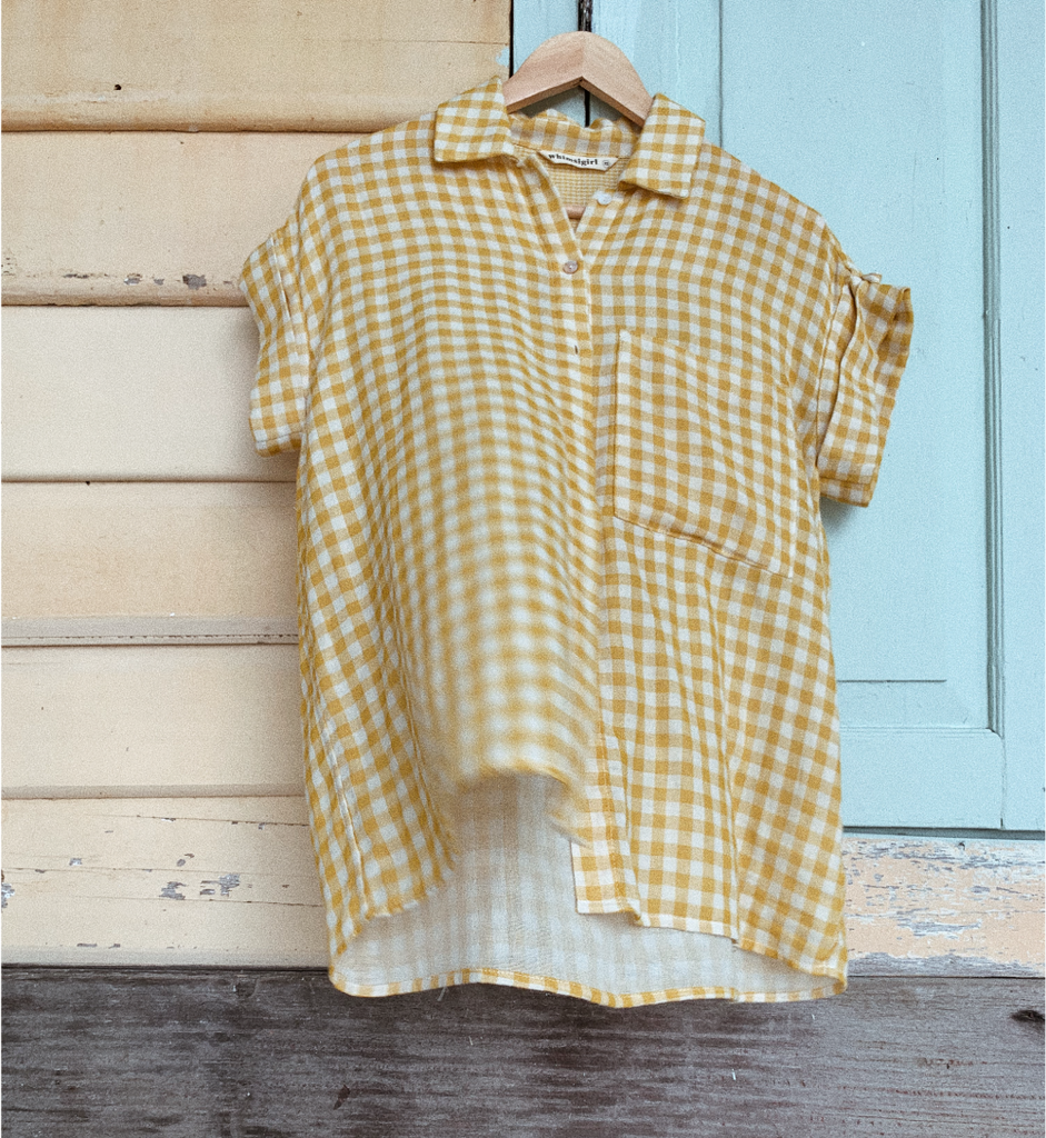 ways to wear gingham shirts