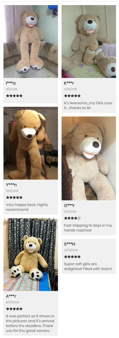 giant teddy bear same day delivery