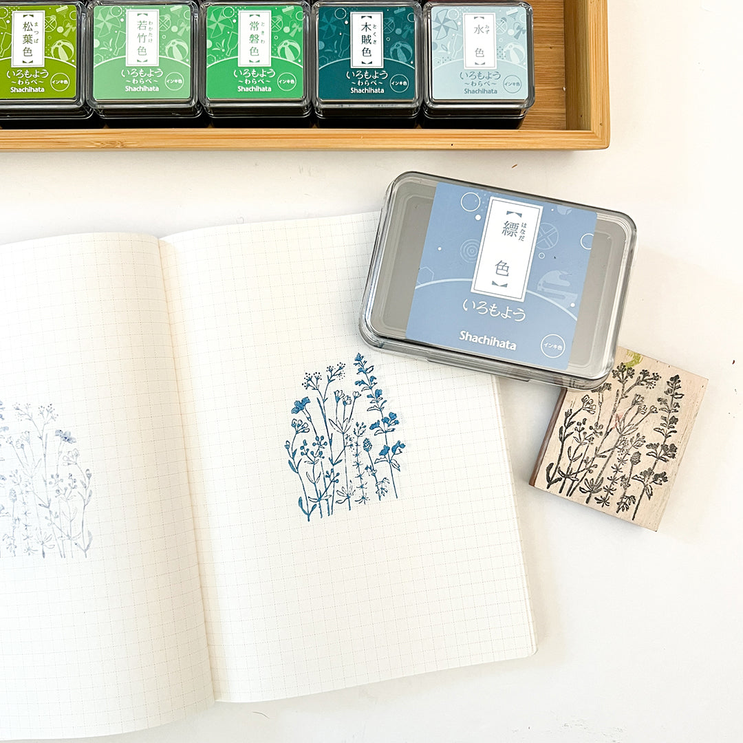SHACHIHATA Irodori Stamp Pad - Bouquet Type