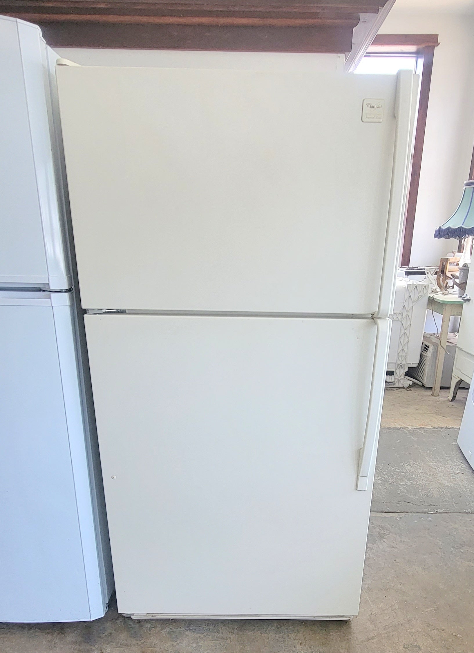 Used Reconditioned Whirlpool Bisque Refrigerator