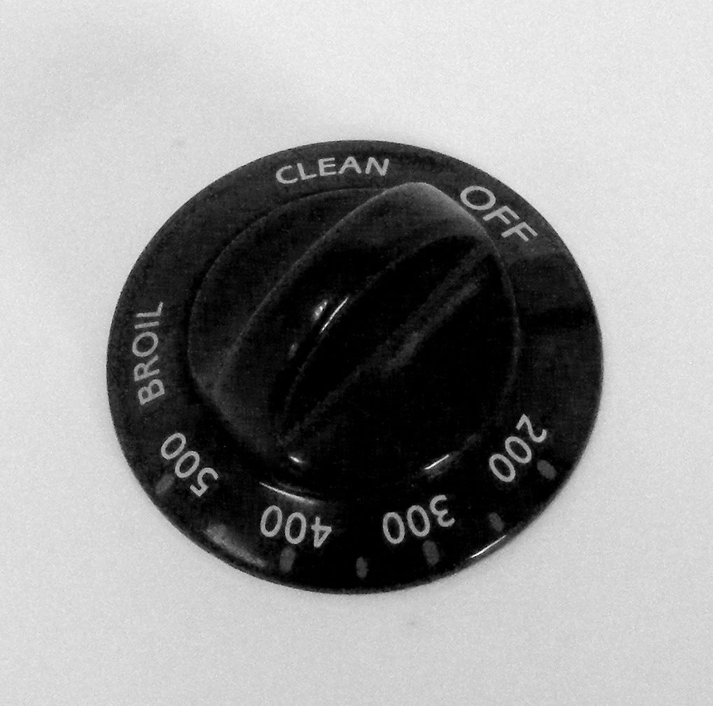 316054915 Frigidaire Range Black Oven Thermostat Knob Good Appliance