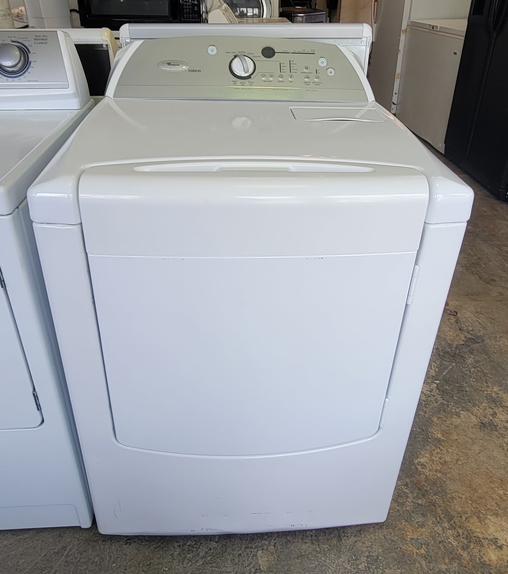 Used Reconditioned White Whirlpool Cabrio Electric Dryer 4091