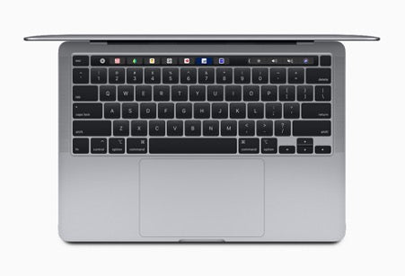 Apple MacBook Pro 13'' M2 keyboard close-up