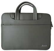 Vaku Luxos DA ITALIANO Genuine Leather Sleeve for MacBook 14" - Black