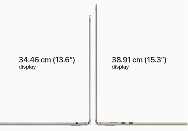 MacBook Air 13-inch and 15-inch