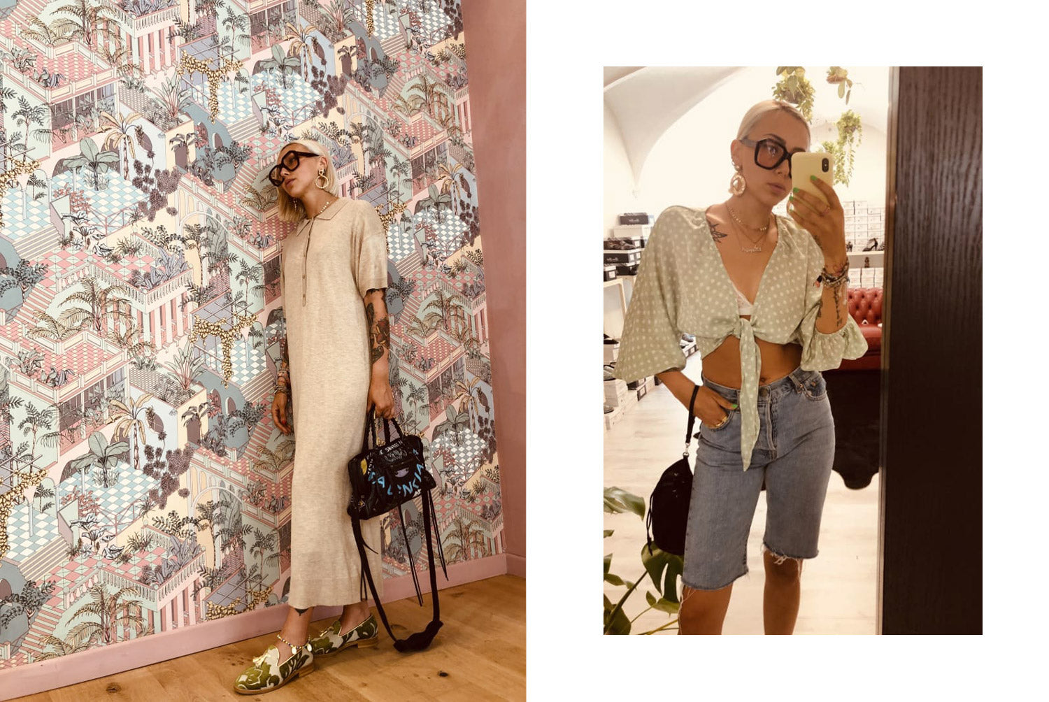 outfit chiara bindoni 21.23 interview with fox life