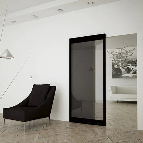 Magic 2 Frame - Concealed Sliding System with Universal Frame Designed For Glass Panels. Made in Italy