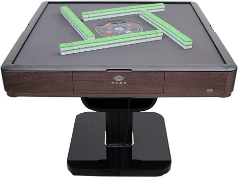 Mahjong Machine Automatic Folding Heating Dining Table Dual-Use