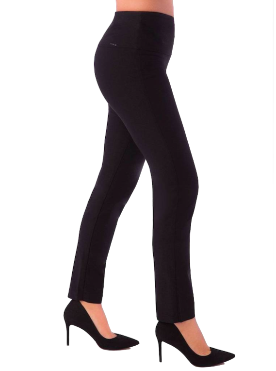 Women with Control Regular Tummy Control Travel Slim Leg Pants navy, MEDIUM