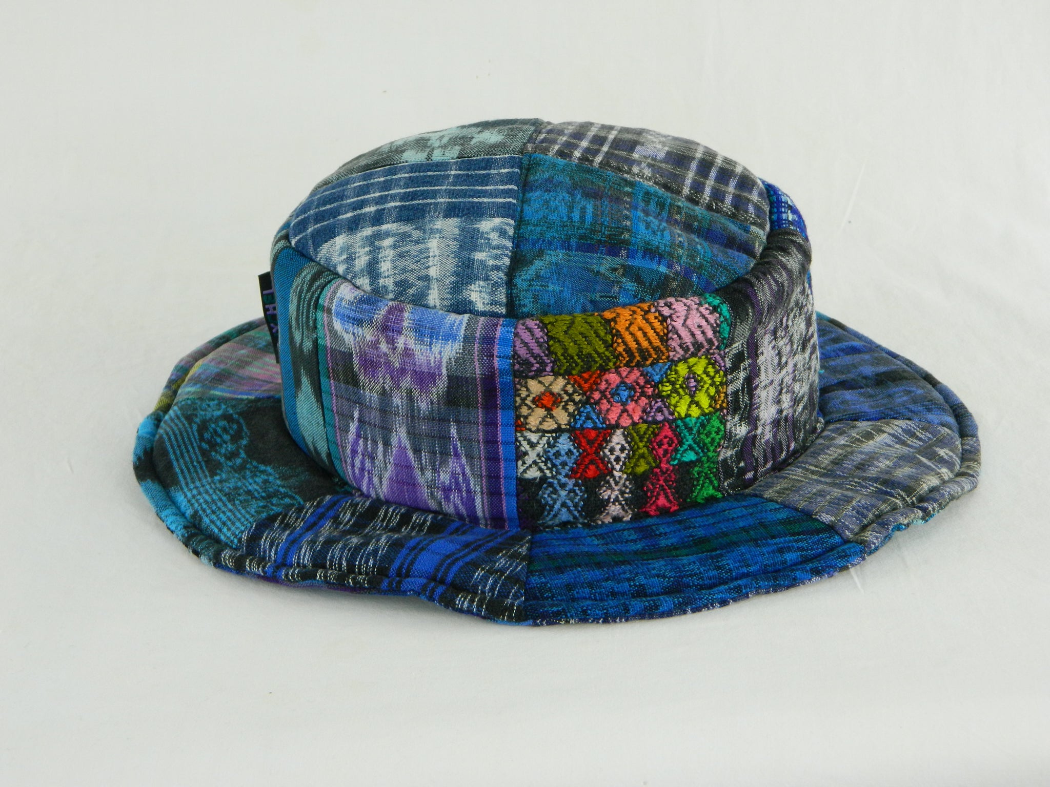 Tie Dyed Baseball Cap w hand Brocade - Ixchel, Inc. - Handmade Apparel and  Accessories Inspired By Music