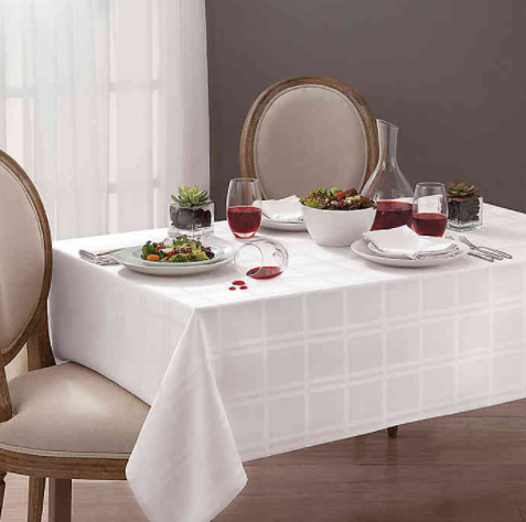 Impressive 60 x 102 oval tablecloth Origins Microfiber 60 Inch X 102 Oblong Tablecloth In Bone Limi Ashley Bridget