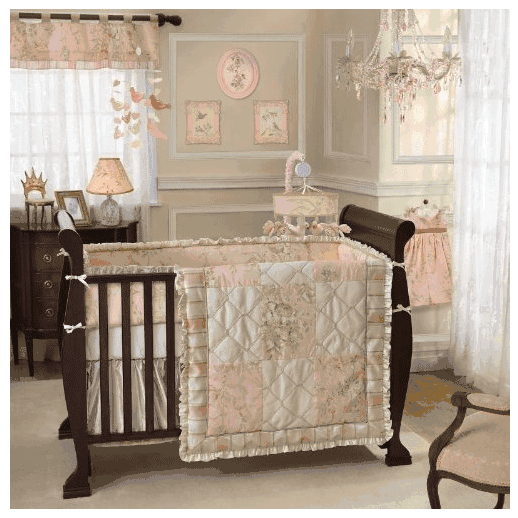 Lambs Ivy The Little Princess 5 Piece Baby Crib Bedding Set