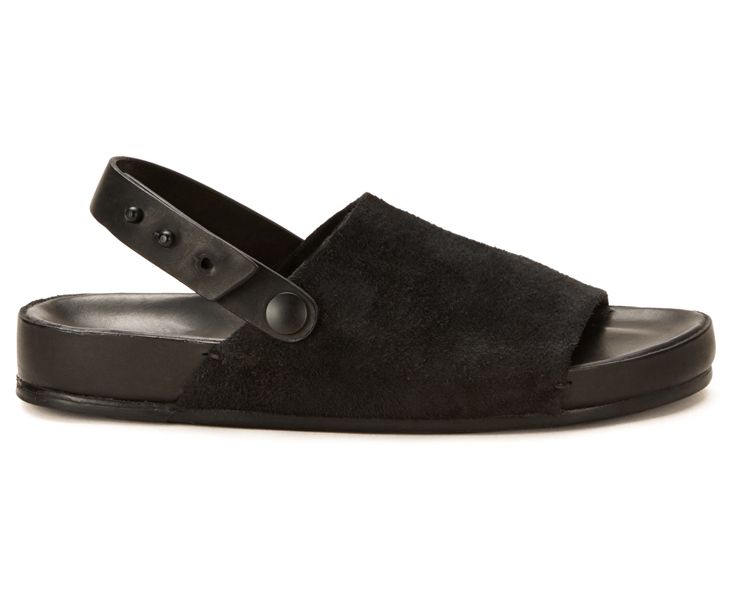 Feit One Strap Sandal Black | Tiina The 